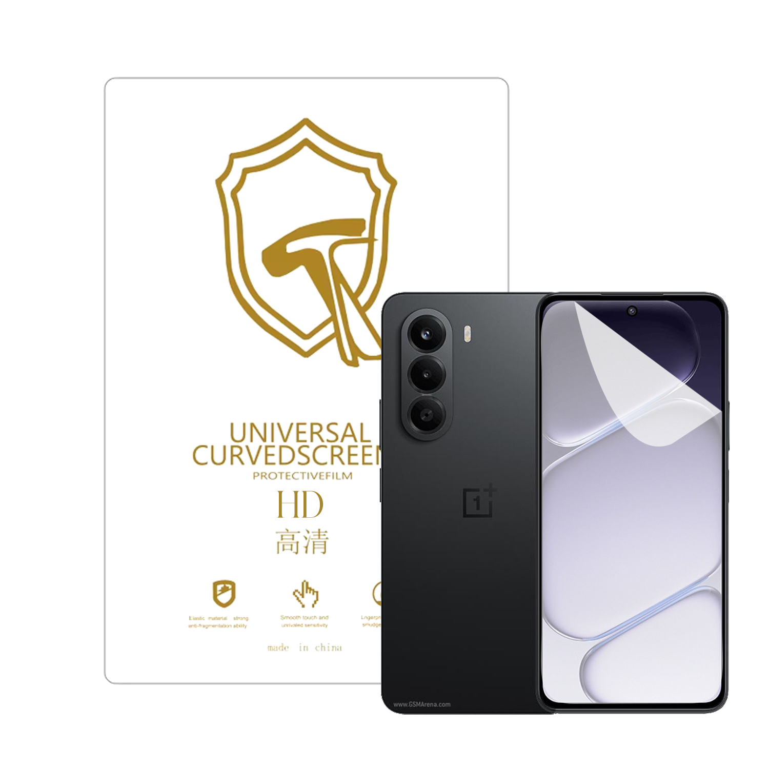 Microcase Oneplus Nord Ce 6 Lite ile Uyumlu Full Tpu Nano Ön Ekran Koruma Filmi - EKM101