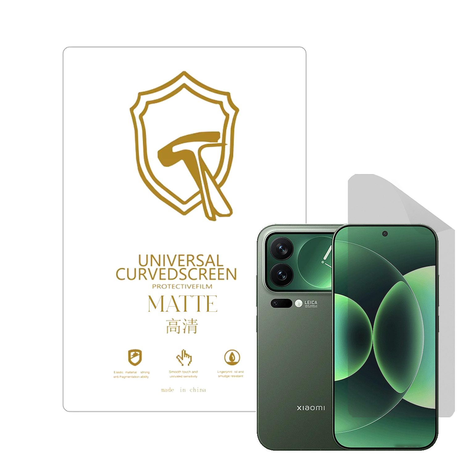 Microcase Xiaomi 17 Pro ile Uyumlu Tpu Nano Mat Ekran Koruma Filmi EKM107