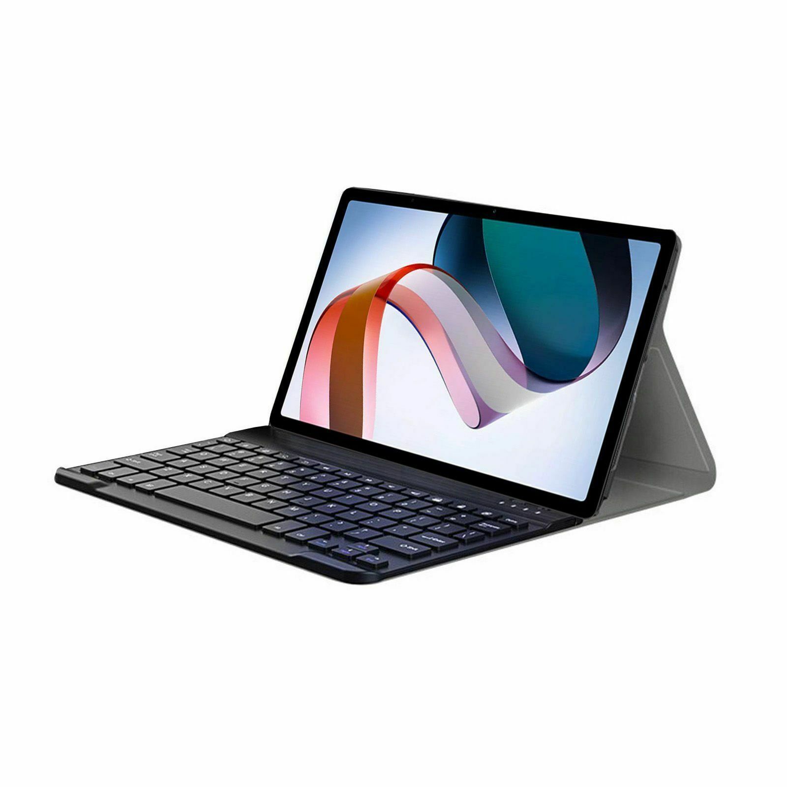 Microcase Samsung Galaxy Tab S9 FE Plus X610 12.4 inch Tablet Bluetooth Klavyeli Standlı Kılıf - BKK4