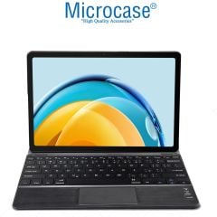 Microcase Samsung Tab A9 Plus SM-X210 11 inch Tablet Bluetooth Touchpad Klavye + Standlı Kılıf - BKK5