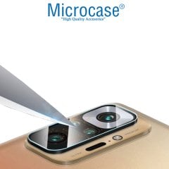 Microcase Xiaomi Redmi Note 10 Pro Max Kamera Camı Lens Koruyucu Nano Esnek Film Koruyucu