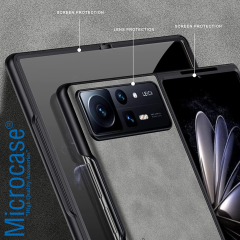 Microcase Honor Magic V3 Deri Kaplama Kılıf-AL5121