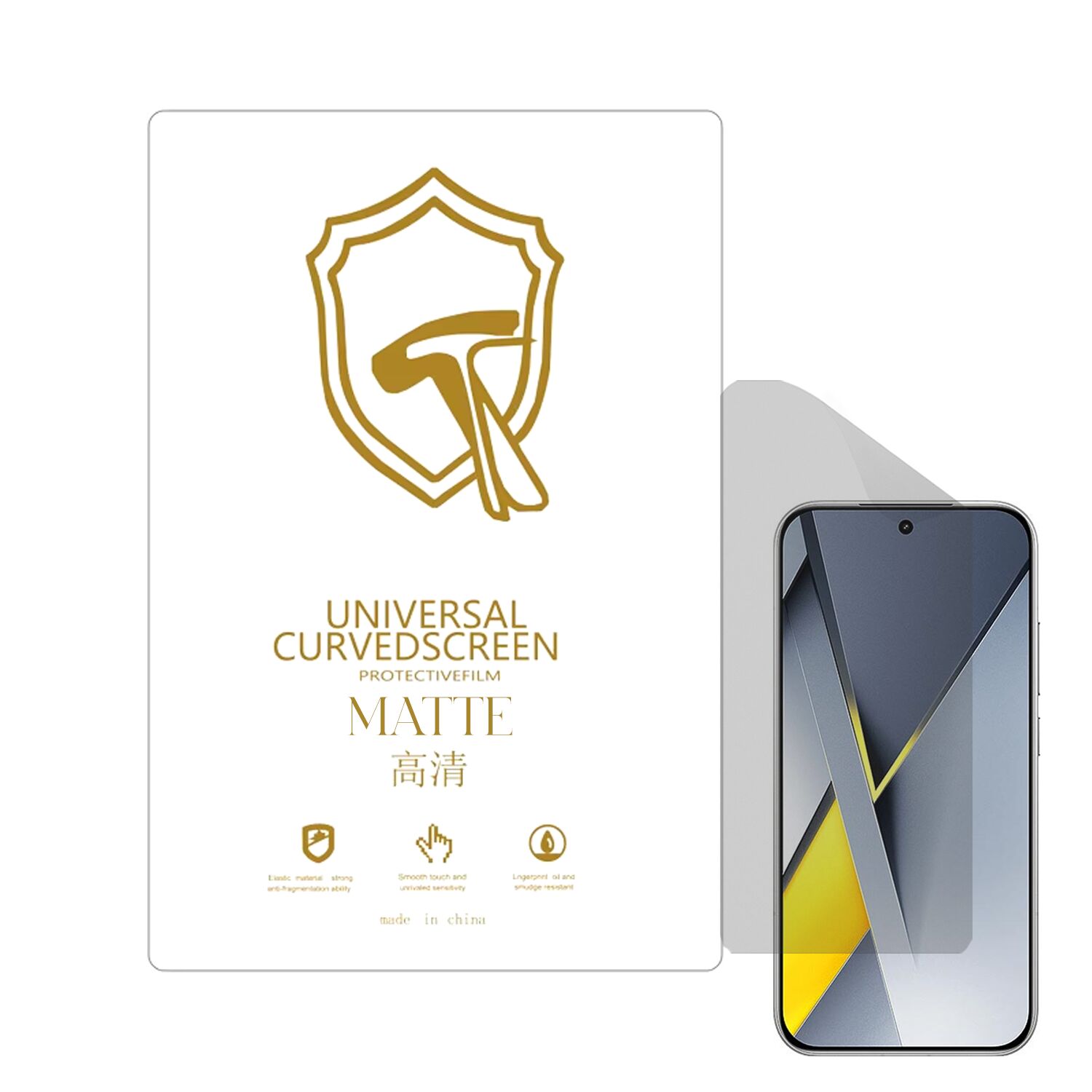 Microcase Xiaomi Poco F8 Pro ile Uyumlu Tpu Nano Mat Ekran Koruma Filmi EKM107