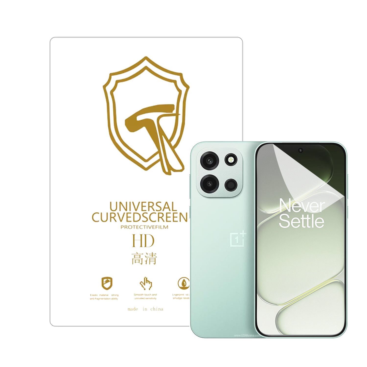 Microcase Oneplus Nord 6 ile Uyumlu Full Tpu Nano Ön Ekran Koruma Filmi - EKM101