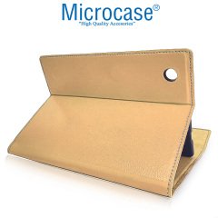 Microcase iPad Mini 6.Nesil 8.3 inch 2021 Sleeve Serisi Mıknatıs Kapaklı Standlı Kılıf - ACK101 Bej