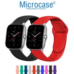 Microcase Samsung Galaxy Watch 42 mm için Silikon Kordon Kayış - KY10