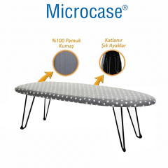 Microcase Portatif Katlanabilir 4 Ayak Mini Ütü Masası AL5388