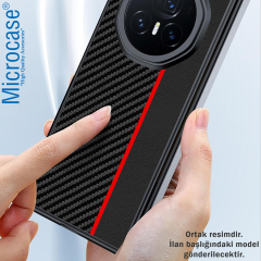 Microcase Huawei Mate X6 Şeritli Lüx Tasarım Kılıf-AL5122
