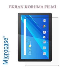 Microcase Lenovo TAB M10 X505F 4G LTE ZA490043TR 10.1 inch Universal Döner Standlı Tablet Kılıfı + Ekran Koruma Filmi Kırmızı