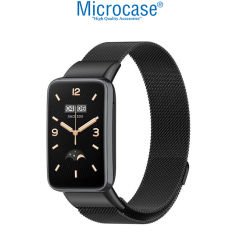 Microcase Xiaomi Mi Band 7 Pro için Mıknatıslı Metal Kordon Kayış - KY58