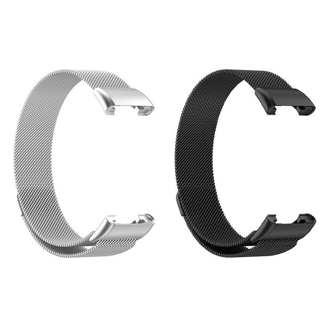 Microcase Xiaomi Mi Band 7 Pro için Mıknatıslı Metal Kordon Kayış - KY58