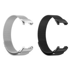 Microcase Xiaomi Mi Band 7 Pro için Mıknatıslı Metal Kordon Kayış - KY58