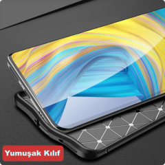 Microcase Samsung A25 5G Leather Serisi Deri Efekt Silikon Kılıf - Siyah Al3337