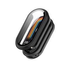 Microcase Xiaomi Smart Band 9 için Ekran Korumalı Sert Rubber Kılıf - AL3173