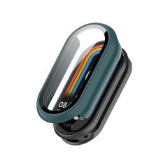 Microcase Xiaomi Smart Band 9 için Ekran Korumalı Sert Rubber Kılıf - AL3173
