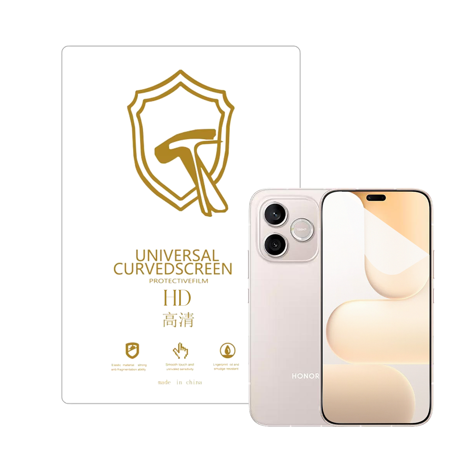 Microcase HONOR 600 Lite ile Uyumlu Full Tpu Nano Ön Ekran Koruma Filmi - EKM101