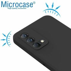 Microcase Huawei Nova 11 Pro CamPRO Serisi Kamera Korumalı Silikon Kılıf - AL3427 Lacivert