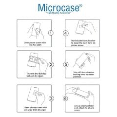 Microcase Xiaomi Redmi Note 17 Pro 5G Global ile uyumlu Tam Kaplayan Çerçeveli Tempered Ekran Koruyucu -AL3276