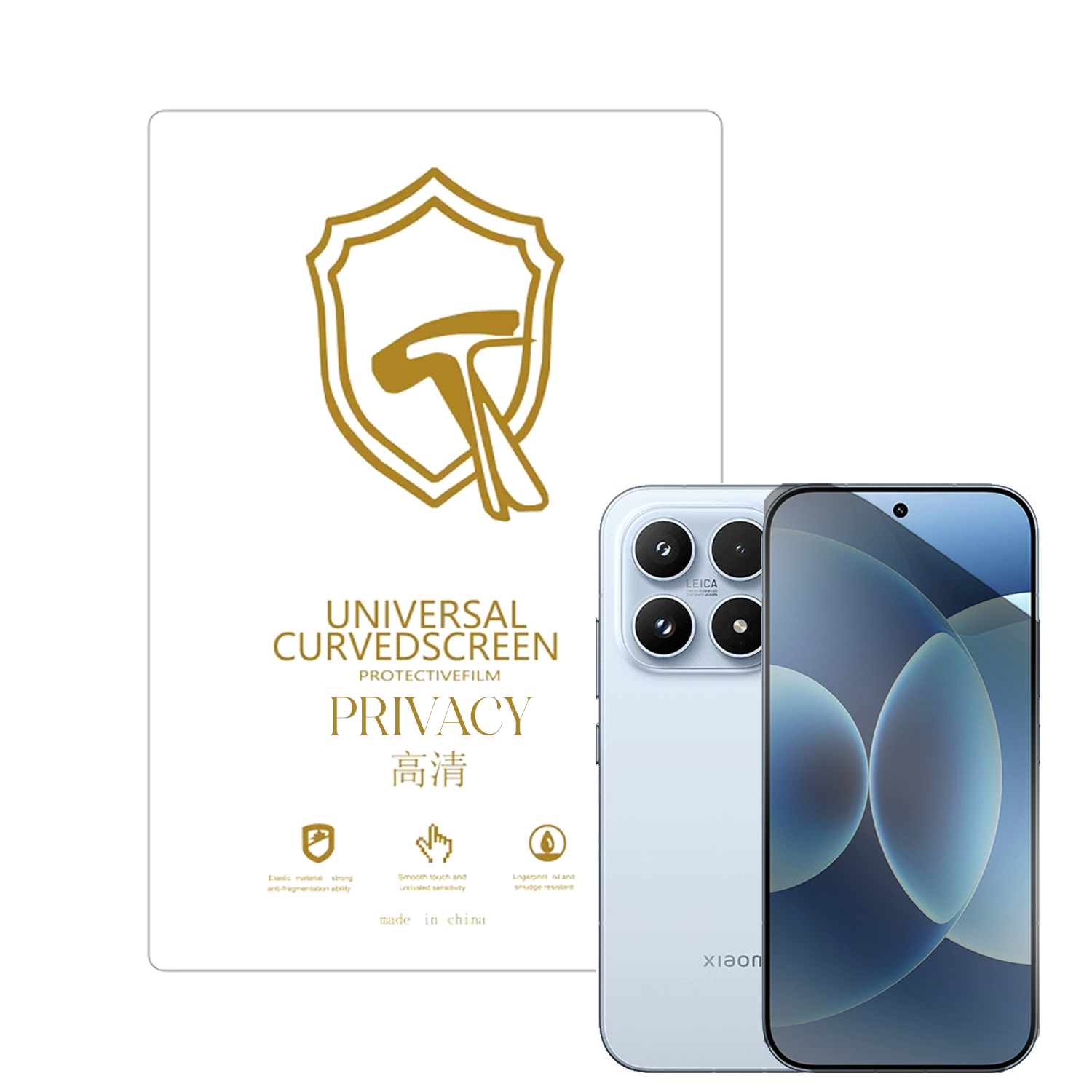 Microcase Xiaomi 17 ile Uyumlu Privacy Gizlilik Filtreli Hayalet Nano Ekran Koruyucu-EKM110