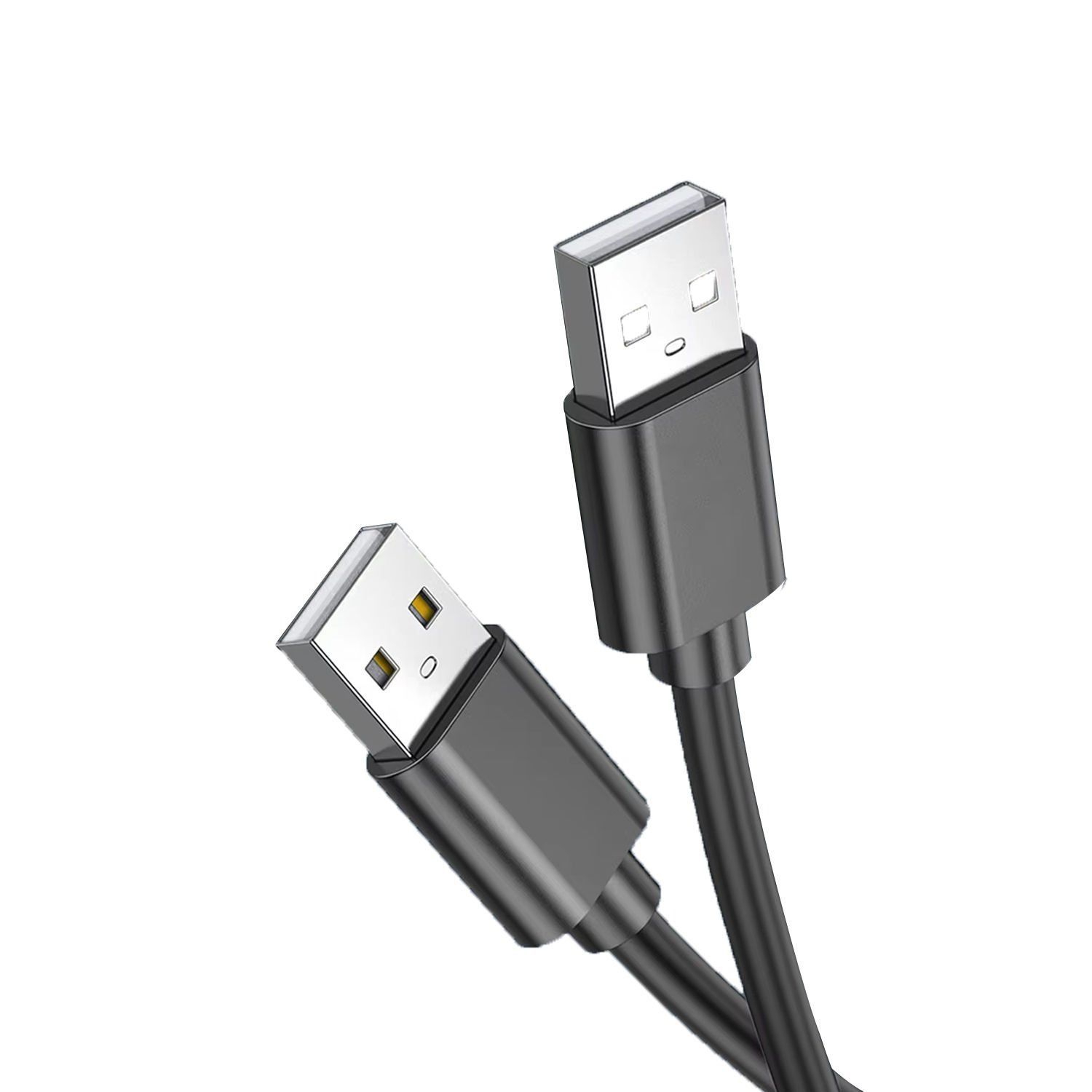 Microcase USB A to USB A iki ucu Erkek Çift Taraflı USB 2.0 Kablo 100 cm AL4775