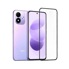 Microcase Xiaomi Redmi Note 17 Pro 5G Global ile uyumlu Tam Kaplayan Çerçeveli Tempered Ekran Koruyucu -AL3276