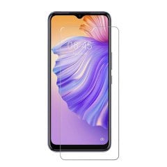 Microcase Tecno Spark 8C Tempered Glass Cam Ekran Koruyucu