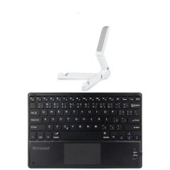 Microcase Huawei MatePad 11 (2023) Bluetooth Touchpad Klavye 25 cm (TR Sticker) + Tablet Standı - AL2758
