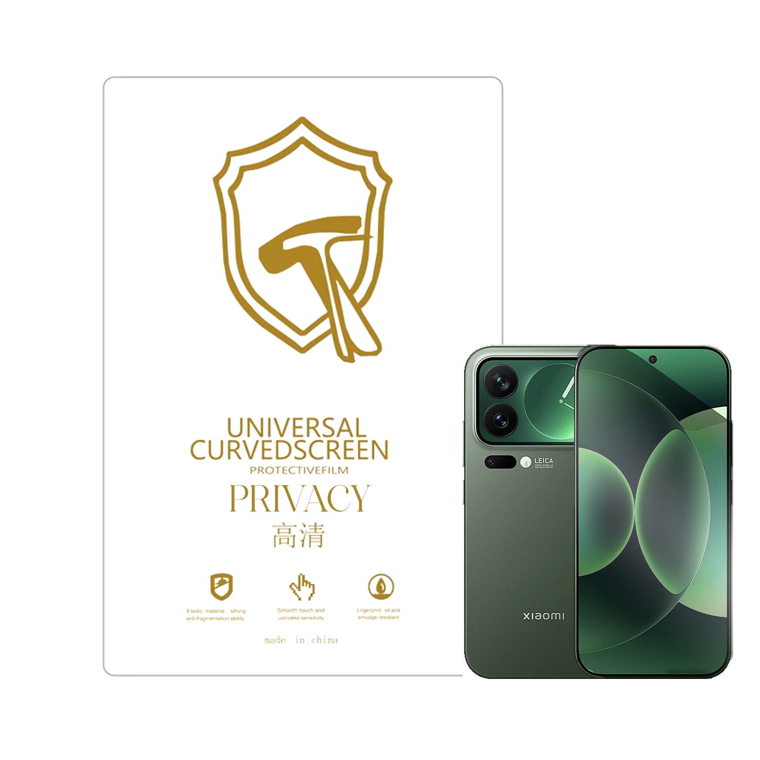 Microcase Xiaomi 17 Pro ile Uyumlu Privacy Gizlilik Filtreli Hayalet Nano Ekran Koruyucu-EKM110