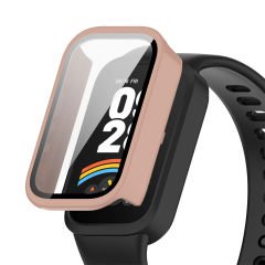 Microcase Xiaomi Smart Band 9 Active için   Ekran Korumalı Sert Rubber Kılıf - AL3173