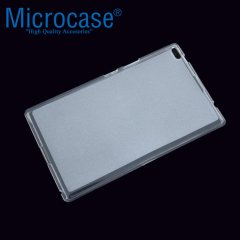 Microcase Lenovo Tab E10 TB-X104F Silikon Soft Kılıf - Şeffaf
