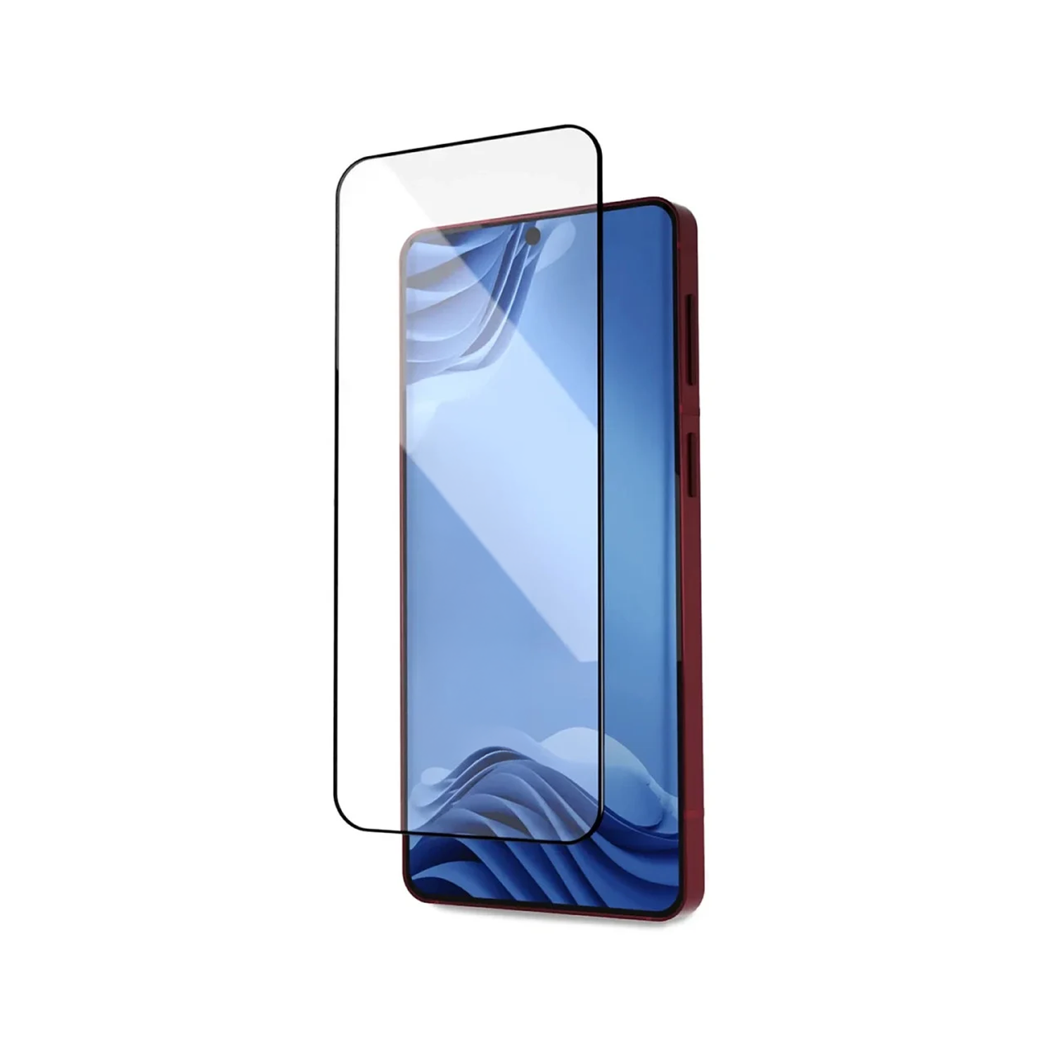 Microcase Xiaomi Poco F9 Pro Global /  Redmi K100 MAX ile uyumlu Tam Kaplayan Çerçeveli Tempered Ekran Koruyucu -AL3276