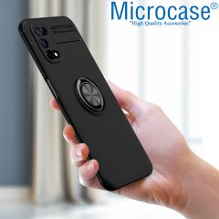 Realme 7 Pro Focus Serisi Yüzük Standlı Kılıf
