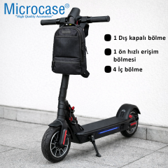 Microcase Suluk Bölmeli Çapraz Omuz Askılıklı Scooter Çantası AL5537