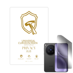 Microcase Vivo X300 ile Uyumlu Privacy Gizlilik Filtreli Hayalet Nano Ekran Koruyucu-EKM110