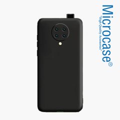 Microcase Xiaomi Poco F2 Pro CamPRO Serisi Kamera Korumalı Silikon Kılıf - Siyah