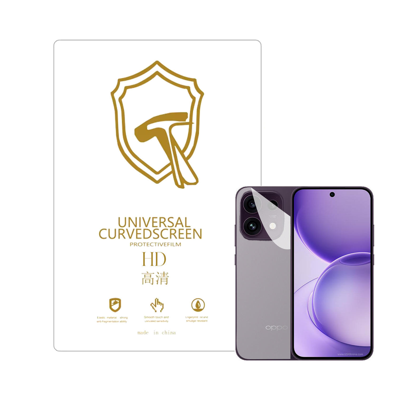 Microcase Oppo Reno 16F ile Uyumlu Full Tpu Nano Arka Ekran Koruma Filmi - EKM102