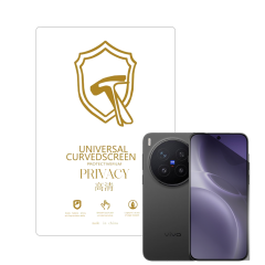 Microcase Vivo X300 Pro ile Uyumlu Privacy Gizlilik Filtreli Hayalet Nano Ekran Koruyucu-EKM110
