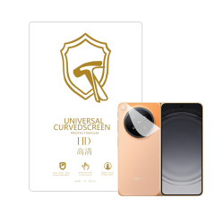 Microcase Oppo Find N6 ile Uyumlu Full Tpu Nano Arka Ekran Koruma Filmi - EKM102
