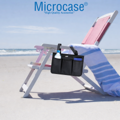 Microcase Kamp Sandalyesi Koltuk Sandalye vb için Yan Cepli Organizer AL5553