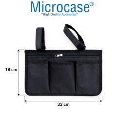 Microcase Kamp Sandalyesi Koltuk Sandalye vb için Yan Cepli Organizer AL5553