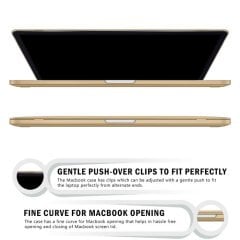 Macbook Retina 12'' Gold Renk Koruma Kapak Kılıfı
