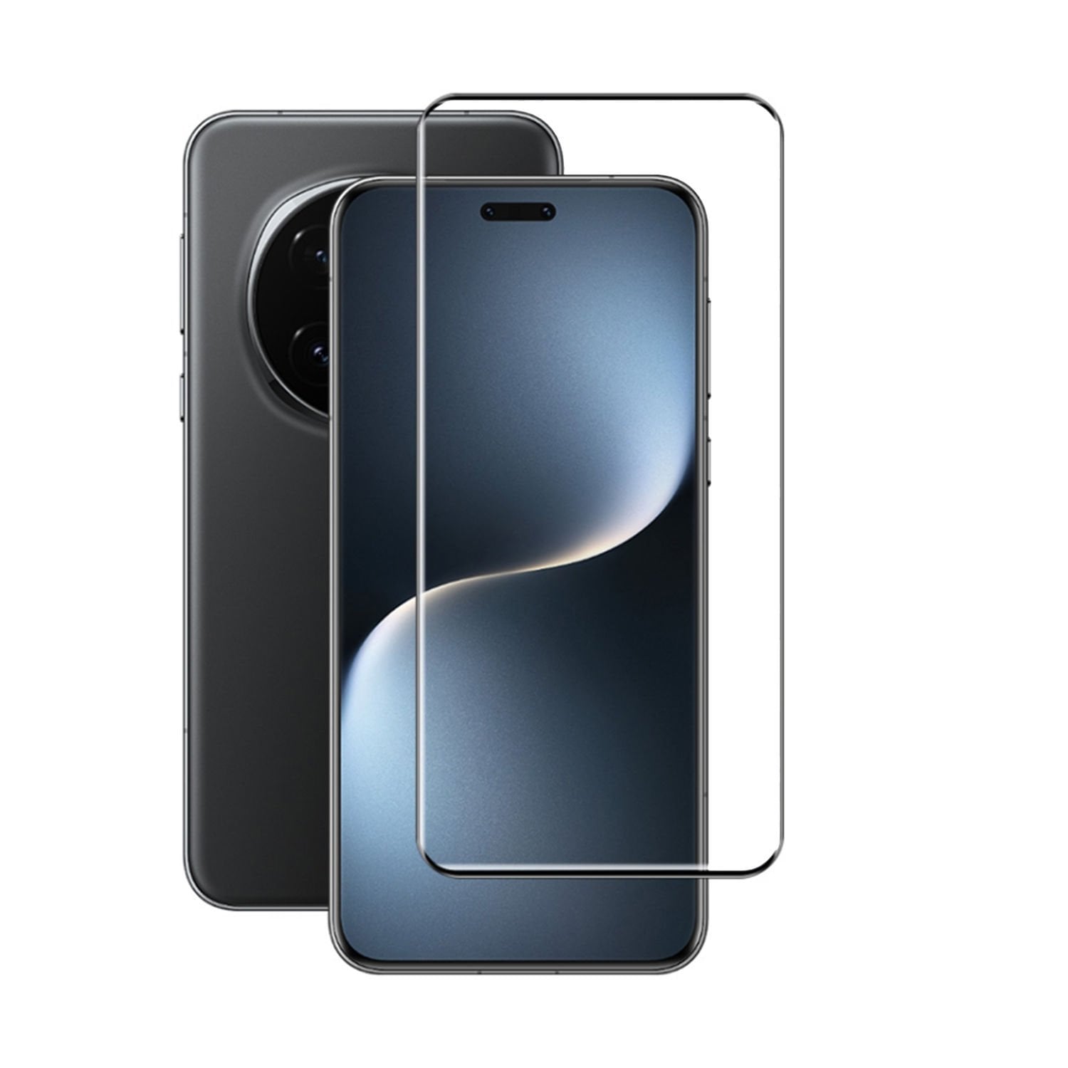 Microcase Honor Magic 7 Pro 3D Curved Tam Kaplayan Kavisli Tempered Cam Ekran Koruyucu - AL3282