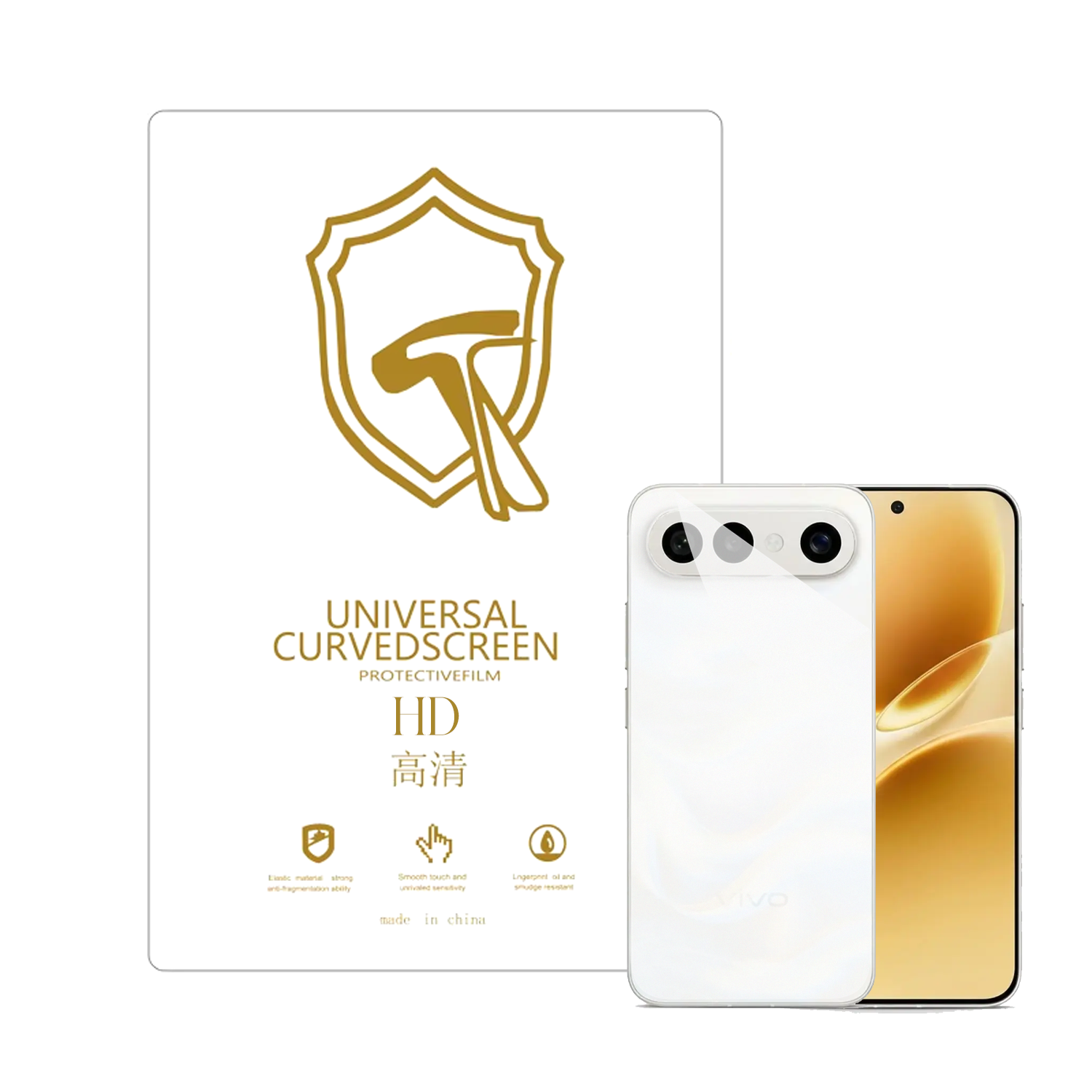 Microcase Vivo x300 Fe ile Uyumlu Full Tpu Nano Arka Ekran Koruma Filmi - EKM102