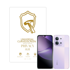 Microcase Xiaomi Redmi 15C ile Uyumlu Privacy Gizlilik Filtreli Hayalet Nano Ekran Koruyucu-EKM110