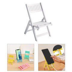 Microcase Mini Katlanır  Sandalye Tasarım  Telefon Standı  Dekoratif Tutucu-AL4925