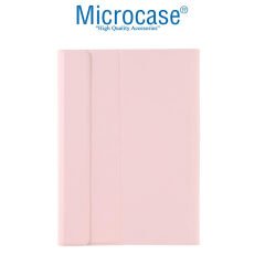 Microcase iPad 10.Nesil 10.9 2022 ile Uyumlu Sleeve Serisi Mıknatıs Kapak Standlı Kılıf - Pembe AL3319