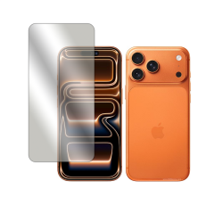 Microcase Iphone 17 Pro Max Tam Kaplayan Çerçeveli Tempered Ekran Koruyucu -AL3276