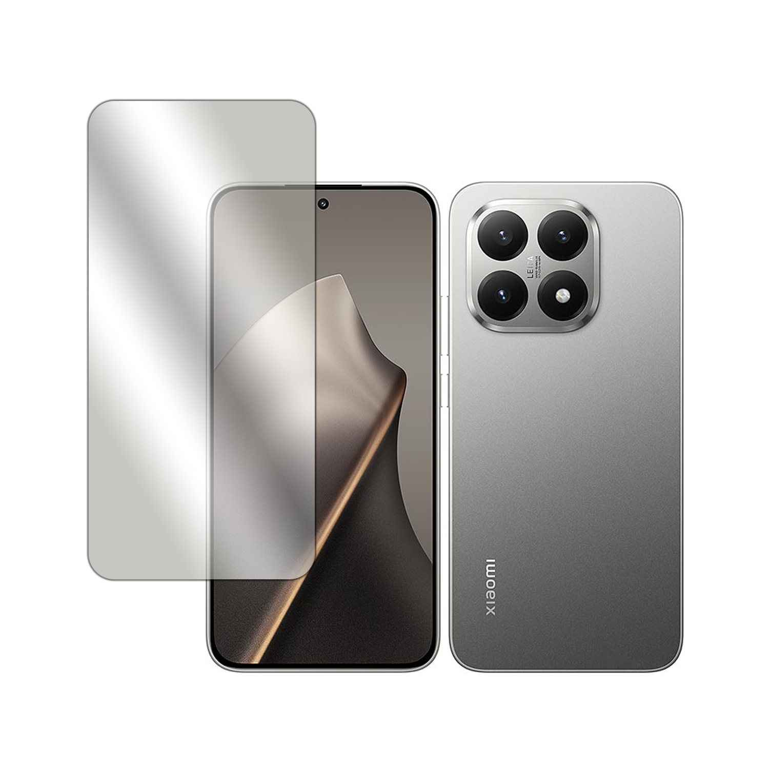 Microcase Xiaomi 15T Tam Kaplayan Çerçeveli Tempered Ekran Koruyucu -AL3276