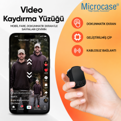 Parmak Mouse Bluetooth Dokunmatik Touchpad Mouse Uzaktan Kumanda Beyaz AL5784