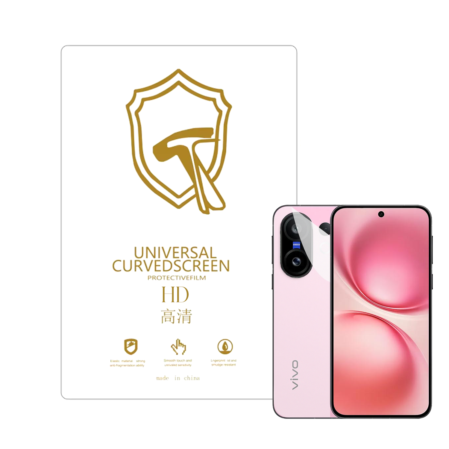 Microcase Vivo X200 FE ile Uyumlu Full Tpu Nano Arka Ekran Koruma Filmi - EKM102